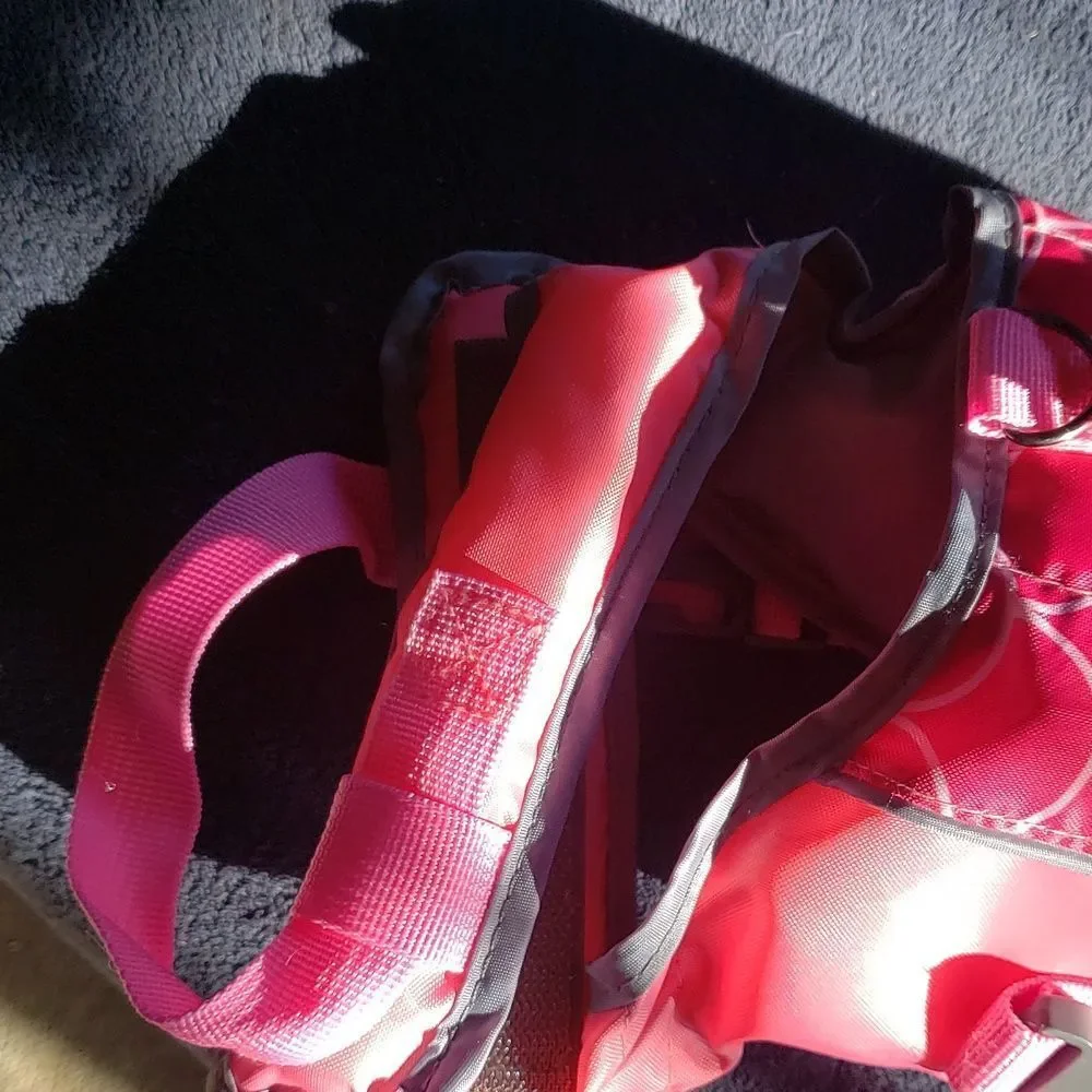 Heart to Tail Pet Flotation Aid Dog Small Pink Mermaid‎ Scale Life Jacket New